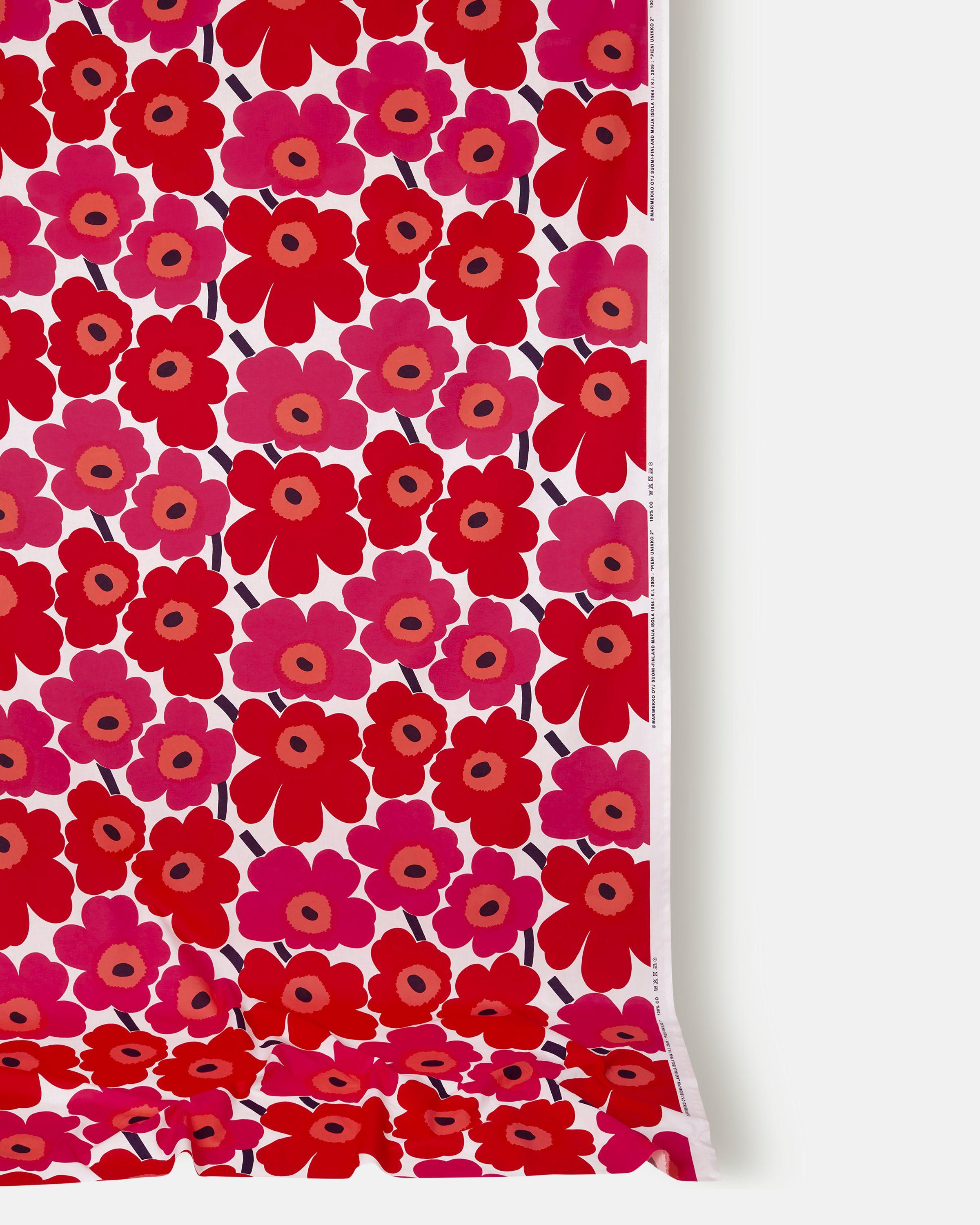 Pieni Unikko Cotton fabric