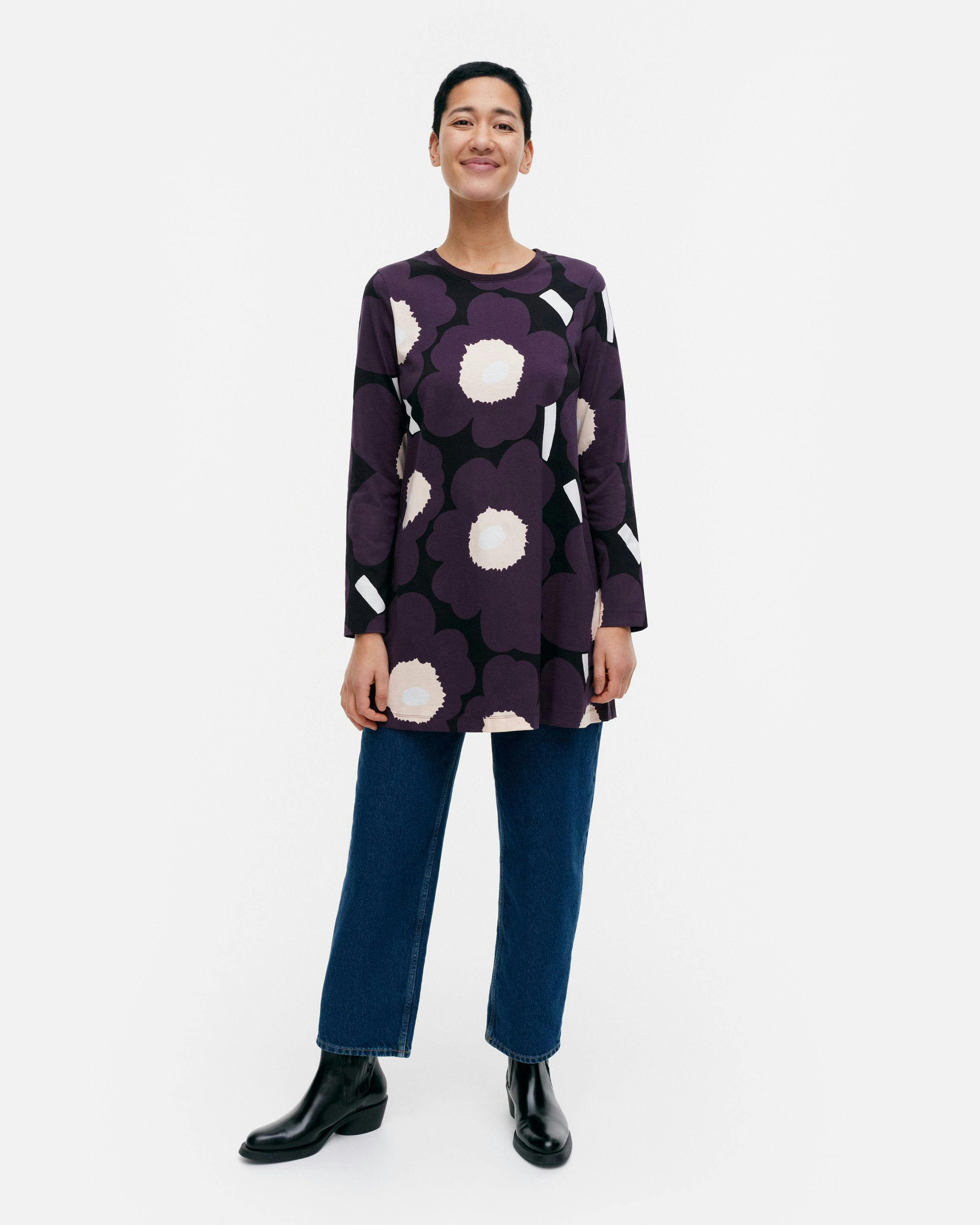 Kevät Unikko Jersey tunic