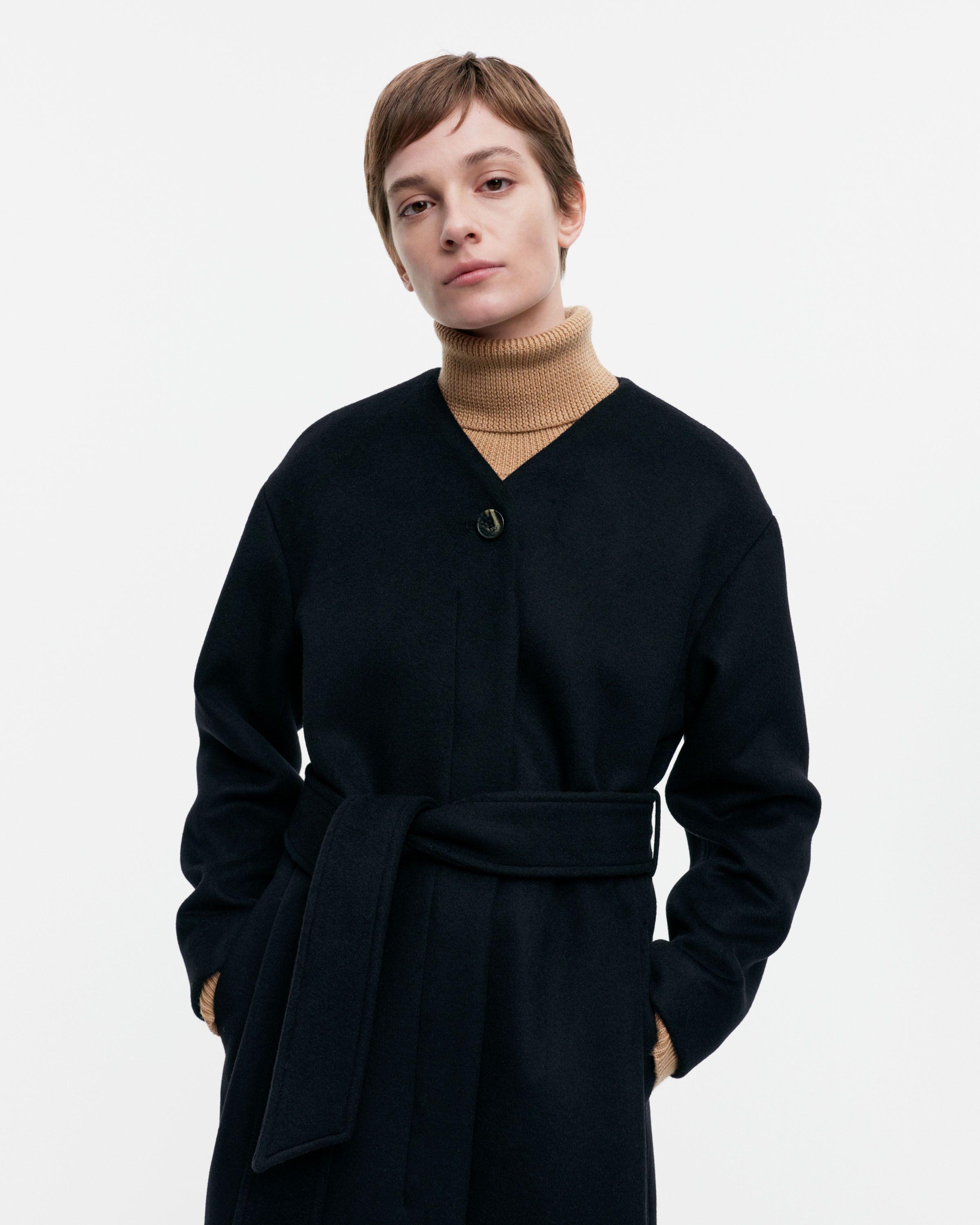 Ateljee Solid Wool coat