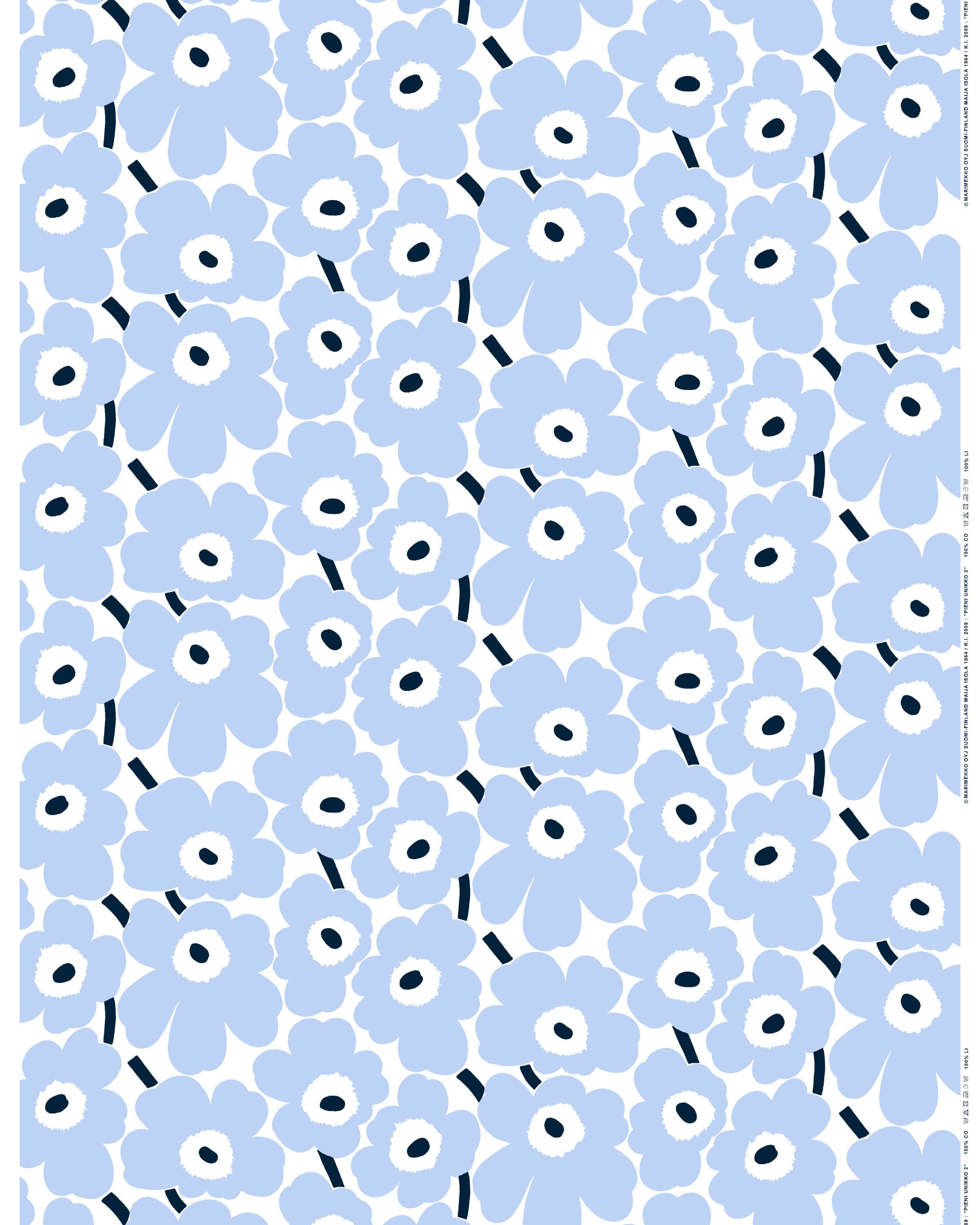 Pieni Unikko Cotton fabric