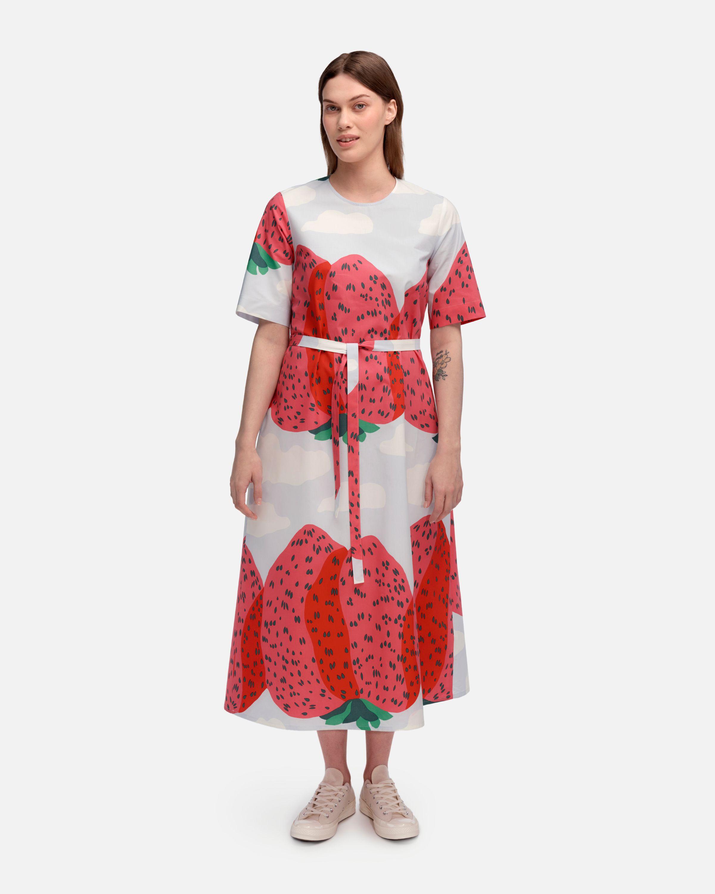 Kotelo Mansikkavuoret Cotton poplin dress