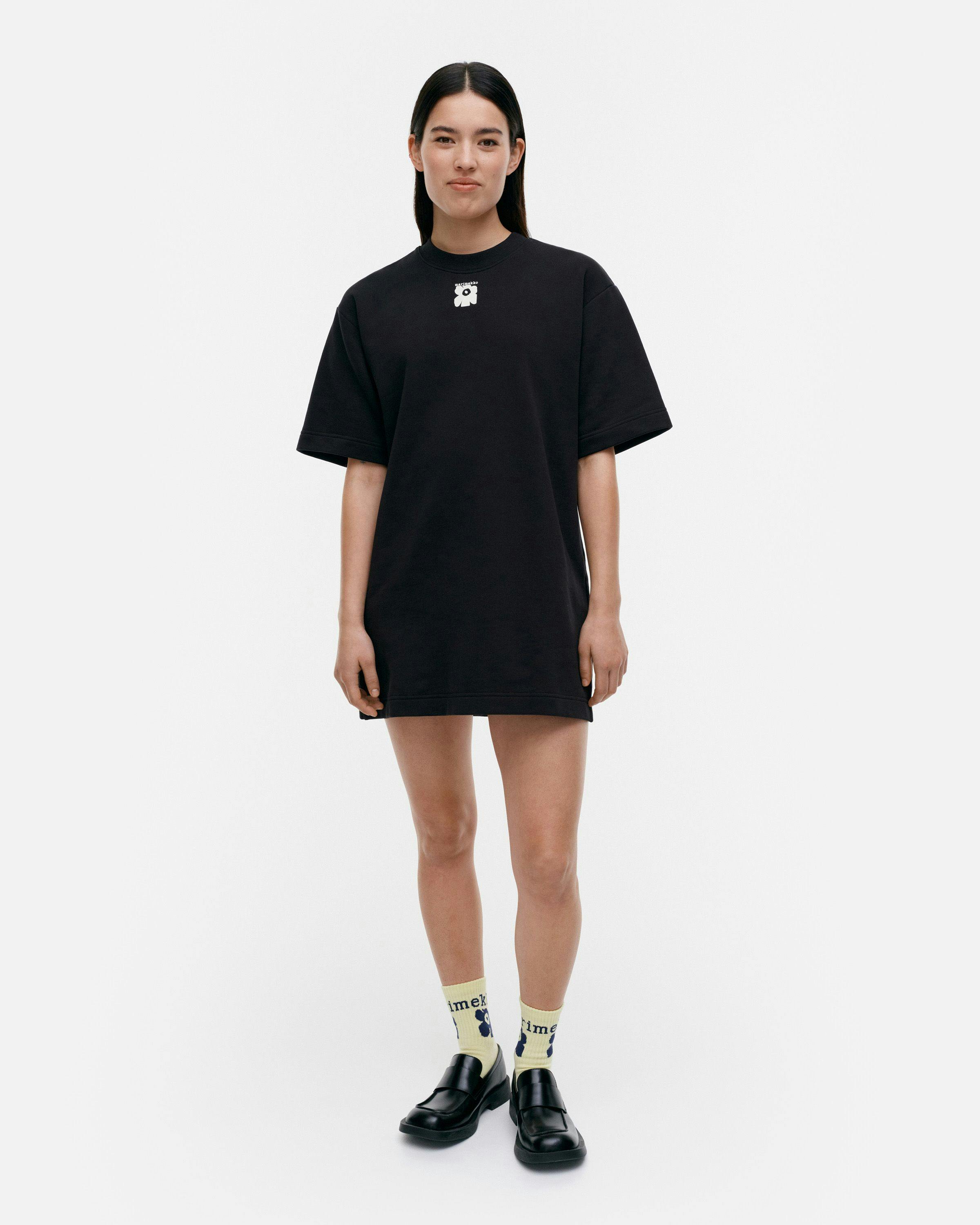 Laser Unikko Placement Kioski t-shirt dress