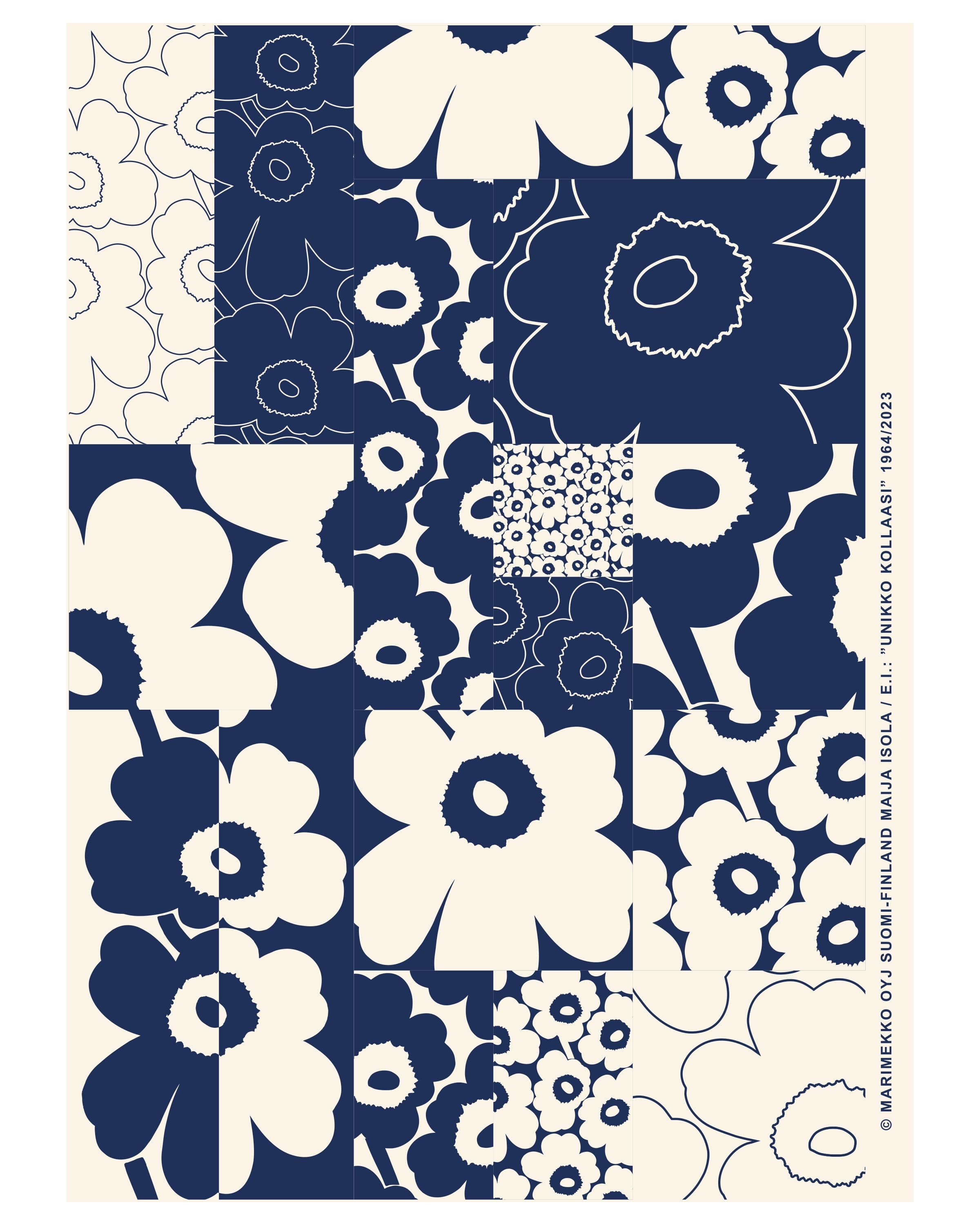 Unikko Kollaasi Poster 50x70 cm